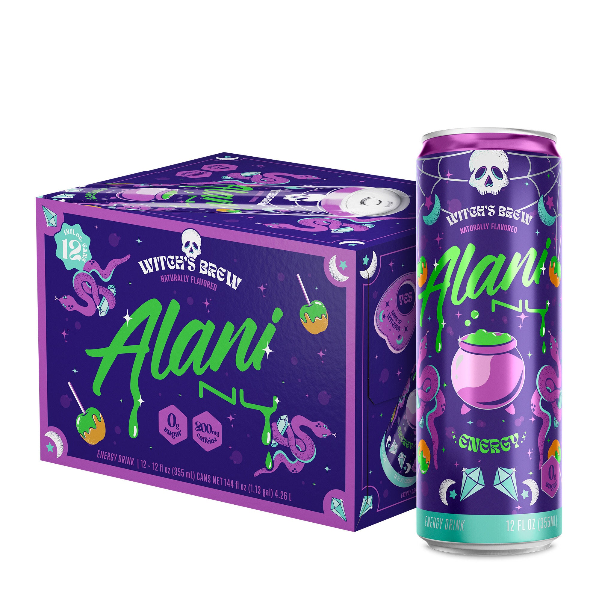 Alani Nu Energy Drink Witch